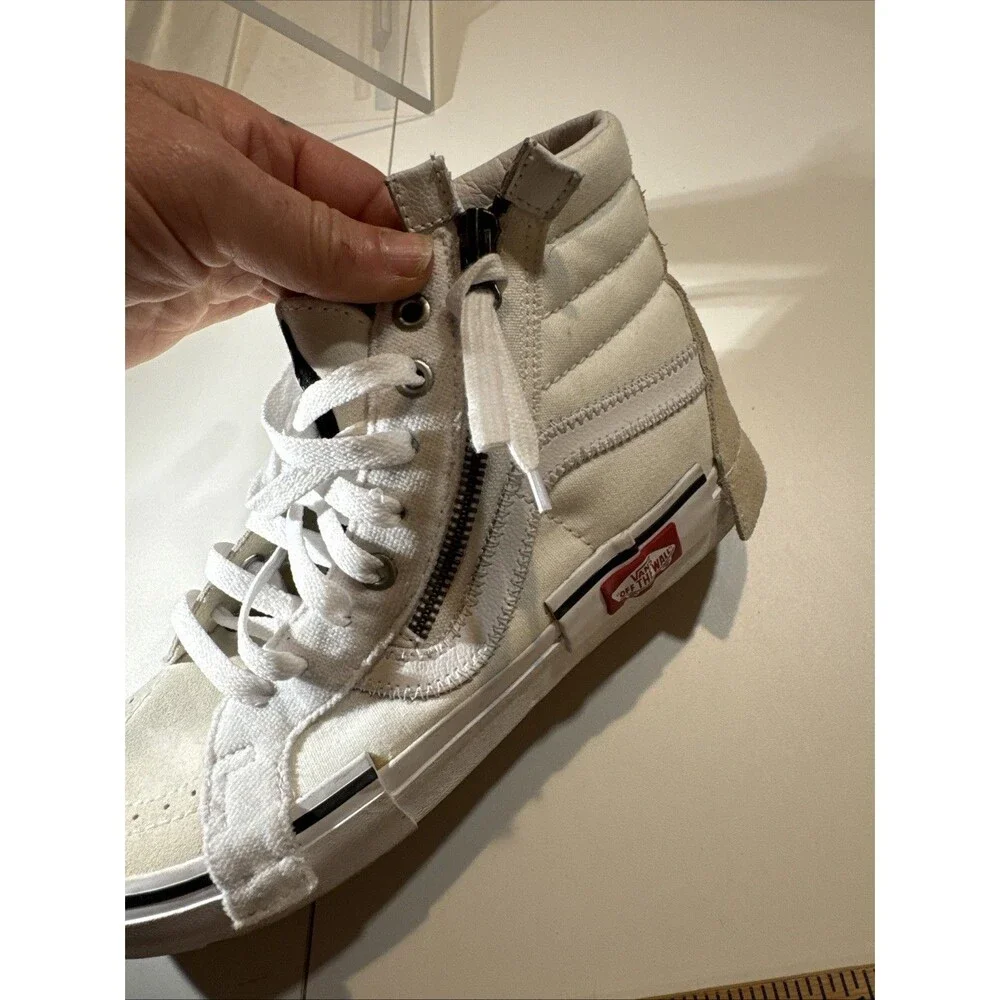 Vans SK8-Hi CAP LX Reissue 'White Checkerboard' M6.5W8 